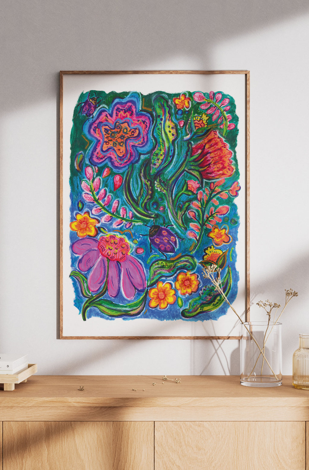 Psychedelic Garden - Print