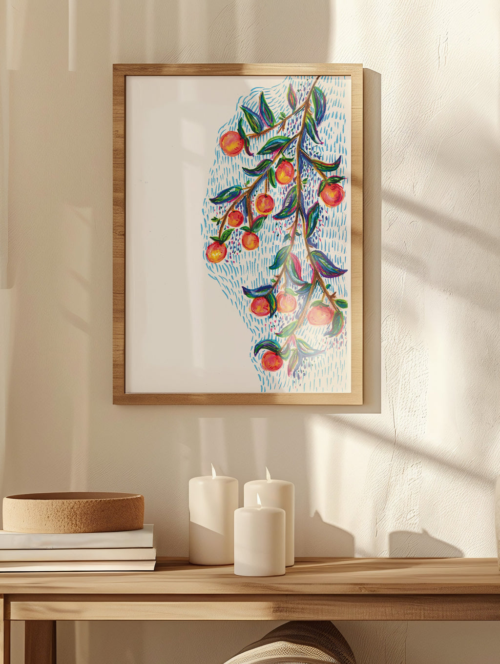 Tangerine sky - Print